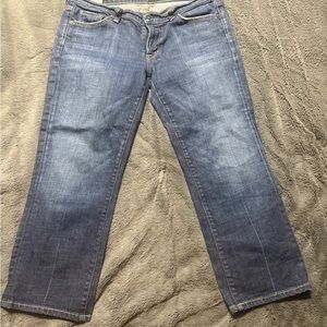 Citizens Of Humanity Blue Ankle Jeans